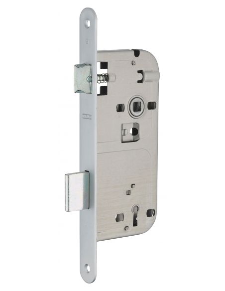 Broasca pentru usa cu cheie 50 x 90 mm , finisaj crom mat, Thirard - 1
