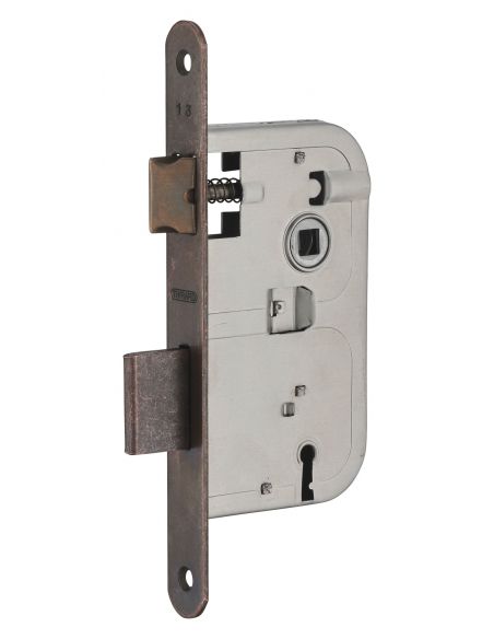 Broasca pentru usa cu cheie 45 x 70 mm, finisaj bronz, Thirard - 1