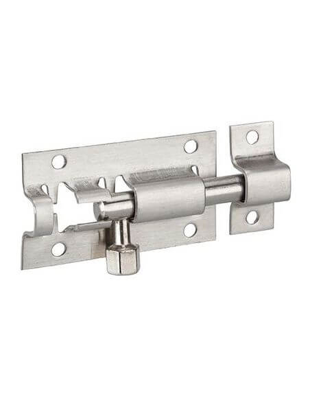 Zavor usa mobilier, aplicat, 50 mm, bolt rotund, 6 mm, inox, THIRARD - 1